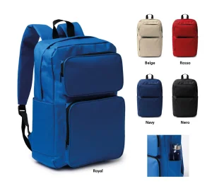 H026 ZAINO DOPPIA TASCA - Prodotto Personalizzabile