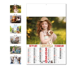 D016 CALENDARIO BAMBINI VINTAGE