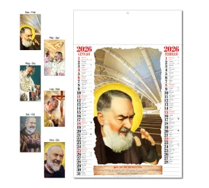 D033 CALENDARIO SAN PIO