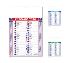D054 CALENDARIO OLANDESE MEDIO - Grafiche-Torregrossa - Prodotto Personalizzabile