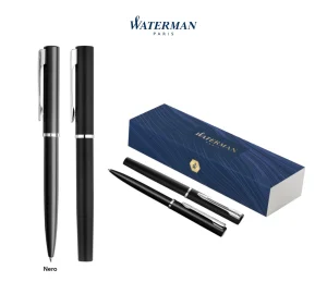 L008 SET PENNA A SFERA E PENNA ROLLER ALLURE WATERMAN