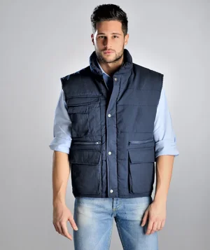 F088 GILET IMBOTTITO - Sottozero - Prodotto Personalizzabile