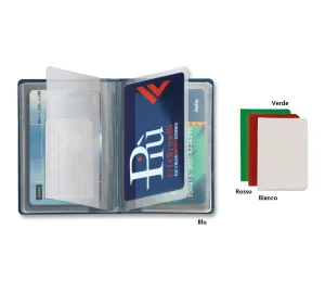 A011 CUSTODIA CARDS IN PVC - Prodotto Personalizzabile