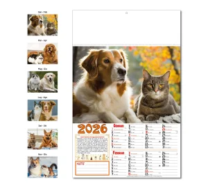 D018 CALENDARIO I NOSTRI AMICI