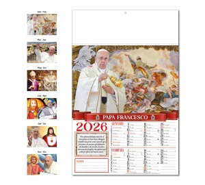 D031 CALENDARIO PAPA FRANCESCO