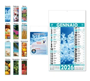 D065 CALENDARIO 4 STAGIONI - Grafiche-Torregrossa - Prodotto Personalizzabile