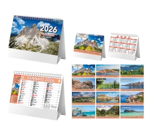 D073 CALENDARIO DA TAVOLO PAESAGGI