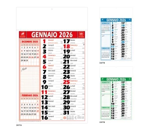 D077 CALENDARIO OLANDESE NOTE