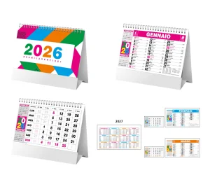 D082 CALENDARIO DA TAVOLO FULL COLOR
