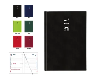 D104 AGENDA MADRID GIORNALIERA S/D abb. 15x21 - Prodotto Personalizzabile