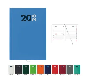 D109 AGENDA MATRA GIORNALIERA S/D abb. 12X17 - Prodotto Personalizzabile