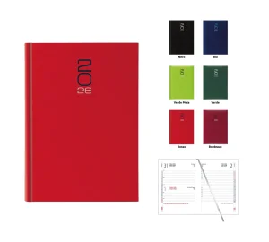 D127 AGENDA MADRID GIORNALIERA S/D abb. 12x17 - Prodotto Personalizzabile