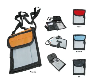 H040 BORSETTA BICOLORE - Prodotto Personalizzabile