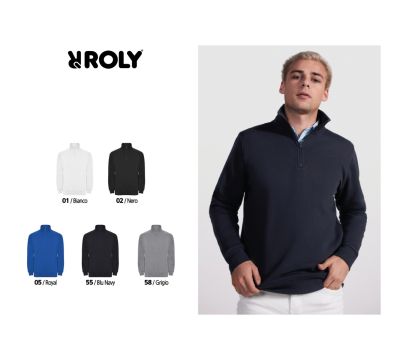 1109 FELPA COLLO ALTO ANETO ROLY