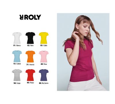 6627 T-SHIRT JAMAICA DONNA ROLY