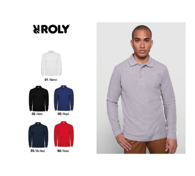 6635 POLO ESTRELLA L/S MAN ROLY