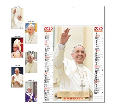 D031 CALENDARIO PAPA