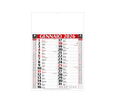 D050 CALENDARIO OLANDESE MINI