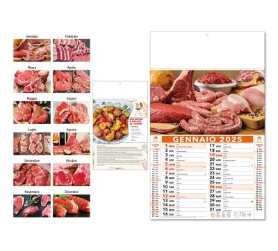 D053 CALENDARIO CARNE CRUDA