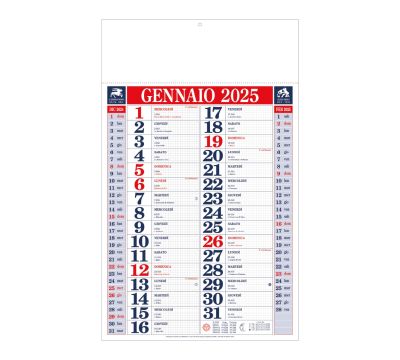 D067 CALENDARIO OLANDESE QUADRETTATO