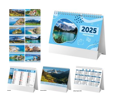 D073 CALENDARIO DA TAVOLO PAESAGGI