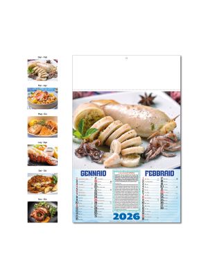 D006 CALENDARIO GASTRONOMIA PESCE