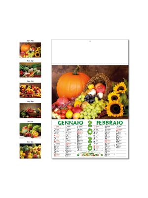 D011 CALENDARIO L'ORTO E IL FRUTTETO
