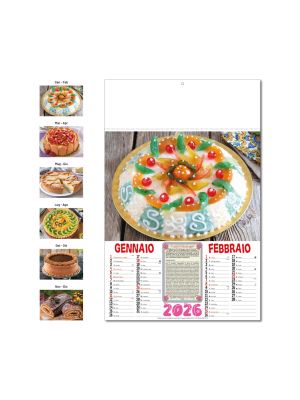 D012 CALENDARIO FACCIAMO I DOLCI