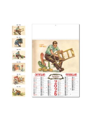 D013 CALENDARIO ANTICHI MESTIERI