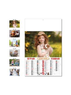 D016 CALENDARIO BAMBINI VINTAGE