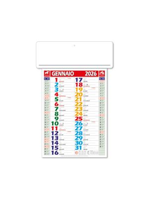 D028D CALENDARIO OLANDESE COLOR PASSAFOGLIO