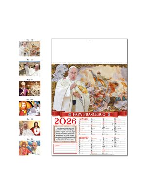 D031 CALENDARIO PAPA FRANCESCO