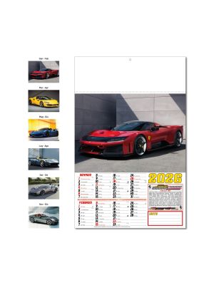 D042 CALENDARIO IL MITO FERRARI