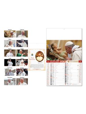 D048 CALENDARIO PAPA FRANCESCO