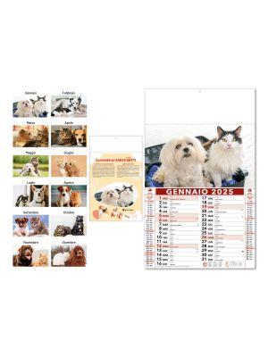 D051 CALENDARIO CANI E GATTI