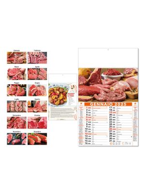 D053 CALENDARIO CARNE CRUDA