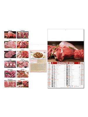 D053 CALENDARIO CARNE CRUDA