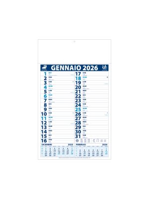D063 CALENDARIO OLANDESE B/C TRIMENSILE