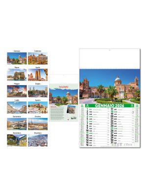 D079 CALENDARIO CITTA' D'ITALIA 