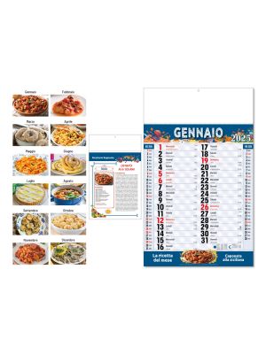 D087 CALENDARIO RICETTARIO