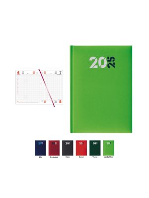 D107 AGENDA MADRID GIORNALIERA QUADRETTATA 15x21