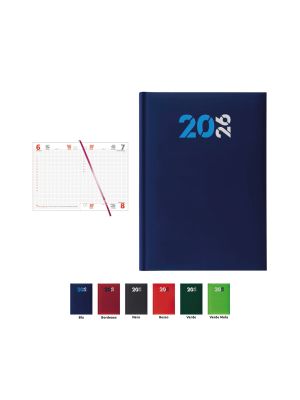 D107 AGENDA MATRA GIORNALIERA QUADRETTATA 15x21