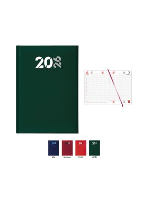 D111 AGENDA MATRA GIORNALIERA QUADRETTATA S/D ABB. 17X24