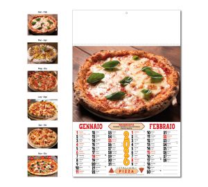 D010 CALENDARIO FACCIAMO LA PIZZA