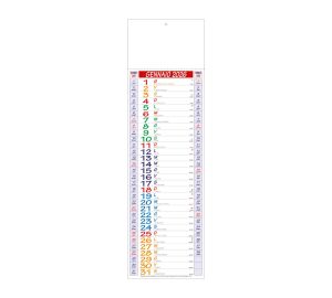D060 CALENDARIO OLANDESE SILHOUETTE