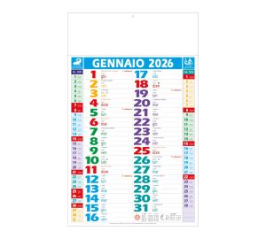 D064 CALENDARIO OLANDESE COLOR BILATERALE