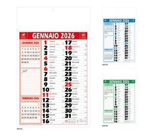 D077 CALENDARIO OLANDESE NOTE